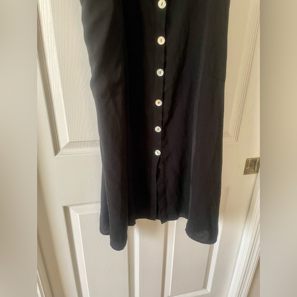 Black Button-Down Dress “Show me your mumu” large - Picture 6 of 9